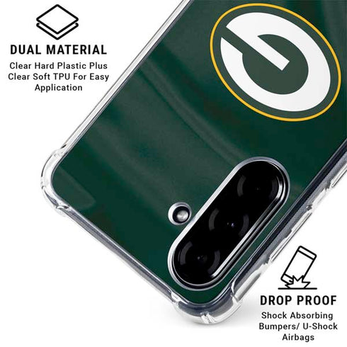 NFL Green Bay Packers Galaxy A36 5G Clear Case