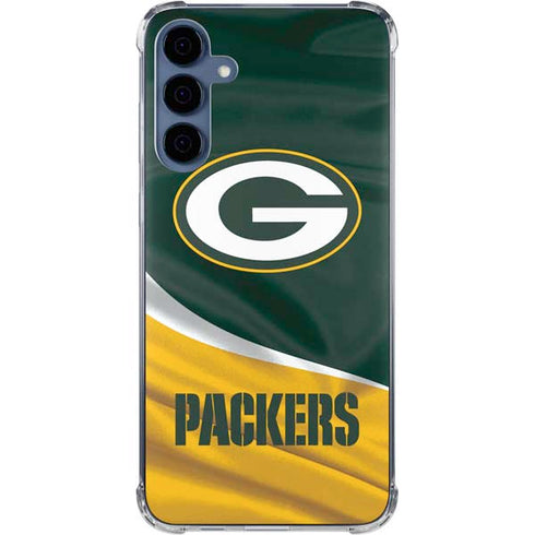 NFL Green Bay Packers Galaxy A55 5G Clear Case