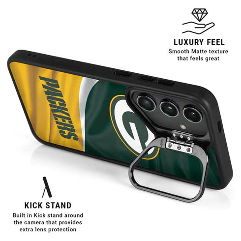 NFL Green Bay Packers Galaxy S25 Kickstand Case