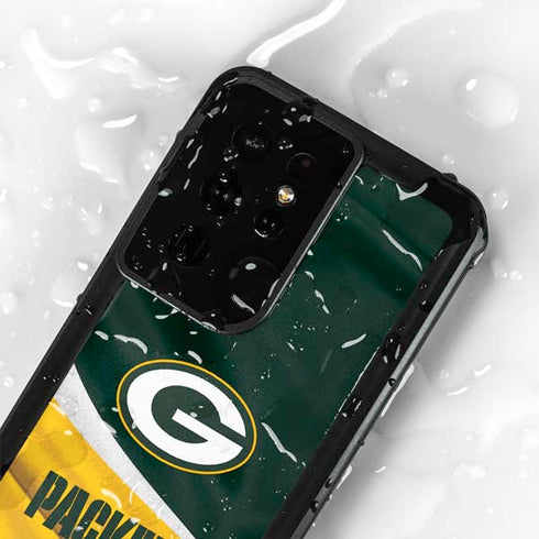 NFL Green Bay Packers Galaxy S24 Ultra Waterproof Case