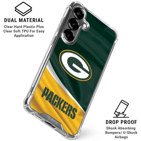 NFL Green Bay Packers Galaxy S26 Clear Case