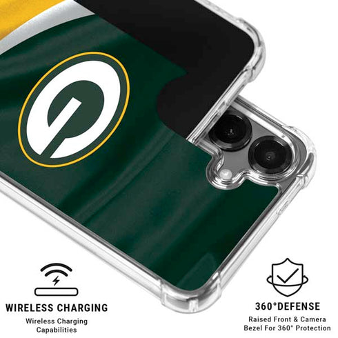NFL Green Bay Packers Galaxy S26 Plus Clear Case