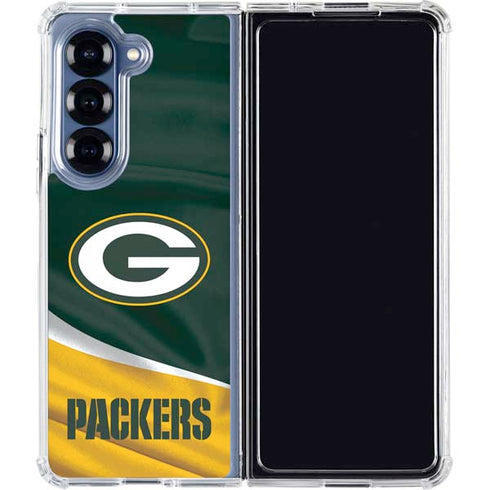 NFL Green Bay Packers Galaxy Z Fold7 Clear Case