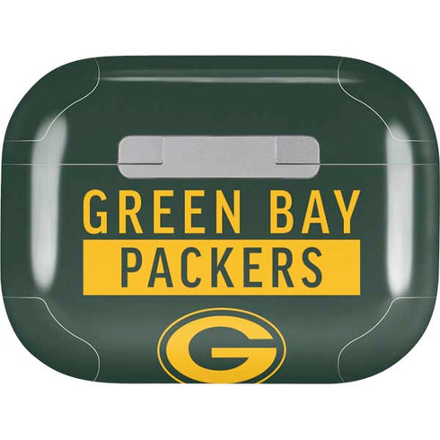 NFL Green Bay Packers Green Performance Series AirPods Skins