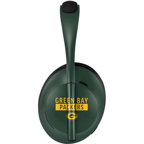 NFL Green Bay Packers Green Performance Series Bose Noise Cancelling Headphones 700 Skin
