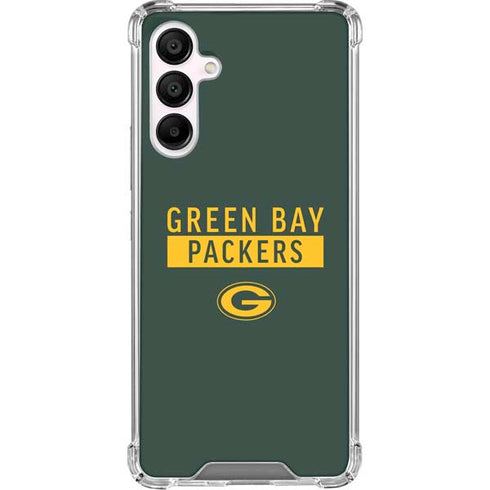 NFL Green Bay Packers Green Performance Series Galaxy A16 5G Clear Case