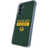 NFL Green Bay Packers Green Performance Series Galaxy A55 5G Clear Case