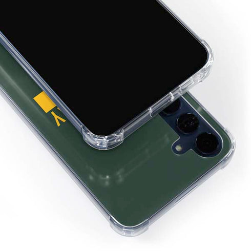 NFL Green Bay Packers Green Performance Series Galaxy A55 5G Clear Case