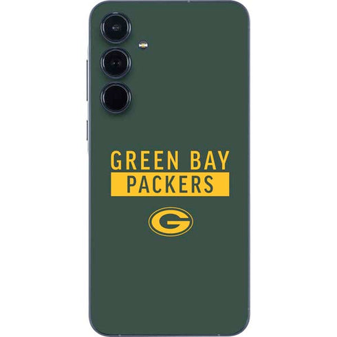 NFL Green Bay Packers Green Performance Series Galaxy A55 5G Skin