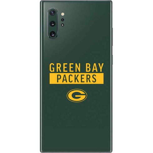 NFL Green Bay Packers Green Performance Series Galaxy Note 10 Plus Skin