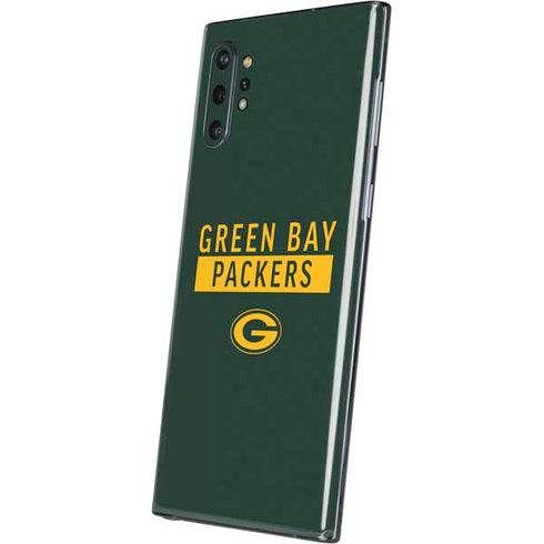 NFL Green Bay Packers Green Performance Series Galaxy Note 10 Plus Skin