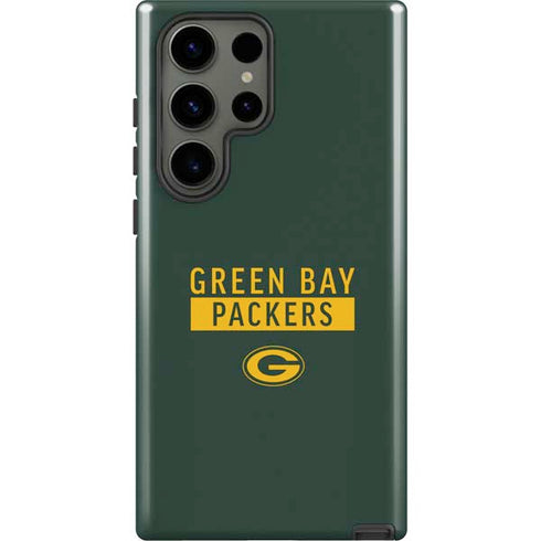 NFL Green Bay Packers Green Performance Series Galaxy S23 Ultra Pro Case