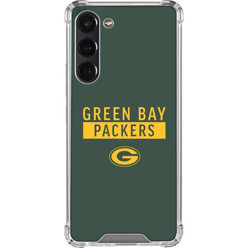 NFL Green Bay Packers Green Performance Series Galaxy S24 FE Clear Case