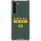 NFL Green Bay Packers Green Performance Series Galaxy S24 FE Clear Case