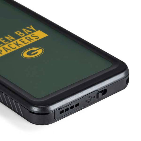 NFL Green Bay Packers Green Performance Series Galaxy S24 Plus Waterproof Case
