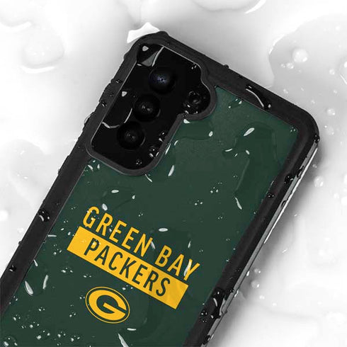 NFL Green Bay Packers Green Performance Series Galaxy S24 Plus Waterproof Case