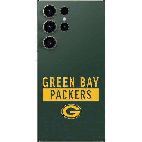 NFL Green Bay Packers Green Performance Series Galaxy S25 Ultra Skin