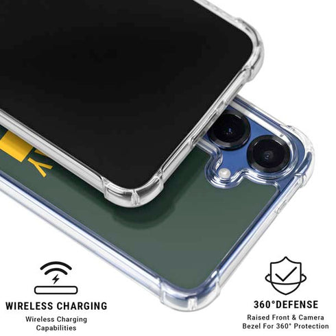 NFL Green Bay Packers Green Performance Series Galaxy S25 Clear Case