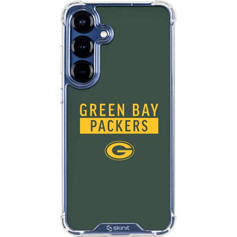 NFL Green Bay Packers Green Performance Series Galaxy S25 Plus Clear Case