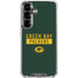 NFL Green Bay Packers Green Performance Series Galaxy S26 Clear Case