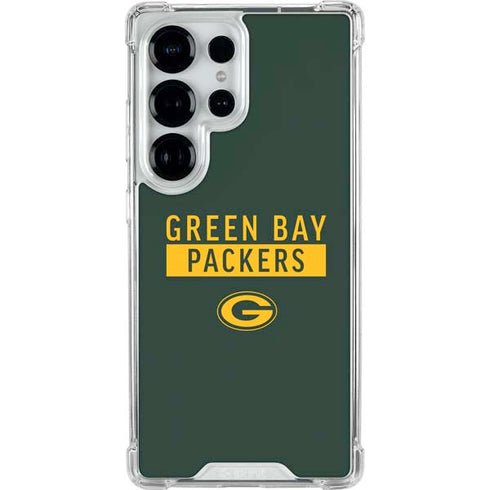 NFL Green Bay Packers Green Performance Series Galaxy S26 Ultra Clear Case