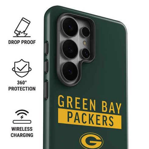 NFL Green Bay Packers Green Performance Series Galaxy S26 Ultra Impact Case