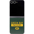 NFL Green Bay Packers Green Performance Series Galaxy Z Flip6 Skin