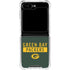 NFL Green Bay Packers Green Performance Series Galaxy Z Flip6 Clear Case