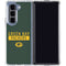 NFL Green Bay Packers Green Performance Series Galaxy Z Fold5 5G Clear Case