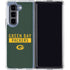 NFL Green Bay Packers Green Performance Series Galaxy Z Fold5 5G Clear Case