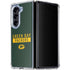 NFL Green Bay Packers Green Performance Series Galaxy Z Fold5 5G Clear Case
