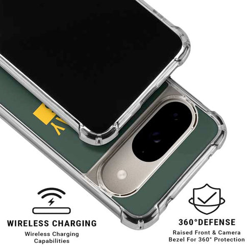 NFL Green Bay Packers Green Performance Series Google Pixel 10 Clear Case