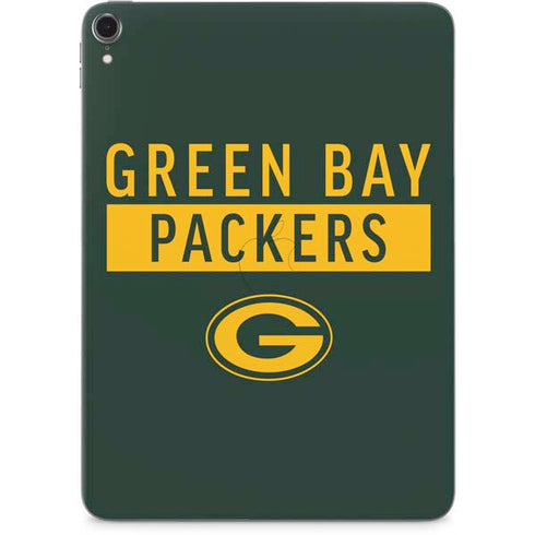NFL Green Bay Packers Green Performance Series Apple iPad Pro Skin