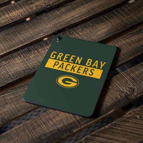 NFL Green Bay Packers Green Performance Series Apple iPad Pro Skin