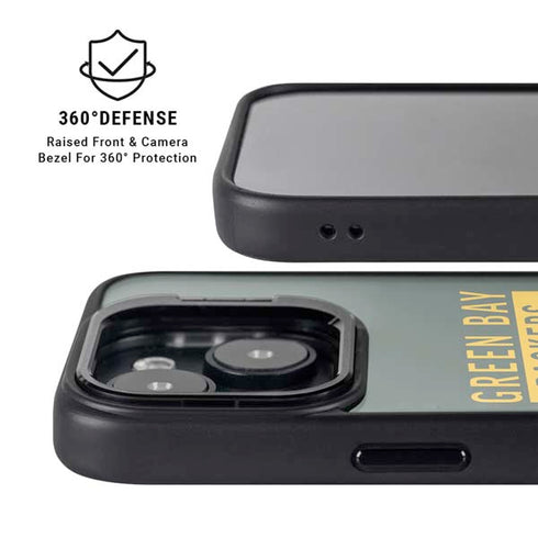 NFL Green Bay Packers Green Performance Series iPhone 14 Kickstand Case