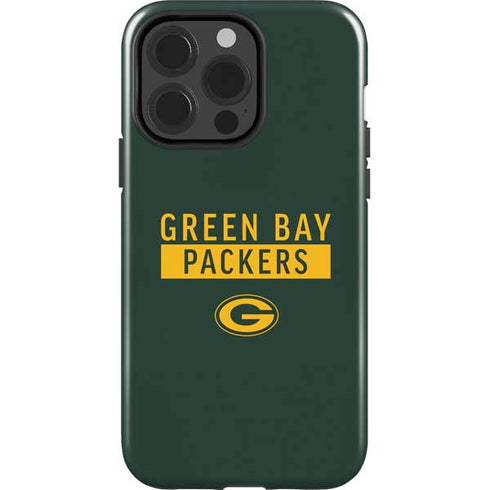NFL Green Bay Packers Green Performance Series iPhone 15 Pro Impact Case