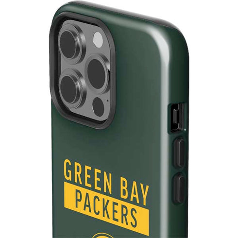 NFL Green Bay Packers Green Performance Series iPhone 15 Pro Impact Case