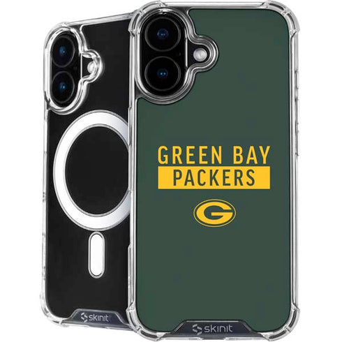NFL Green Bay Packers Green Performance Series iPhone 16 MagSafe Case