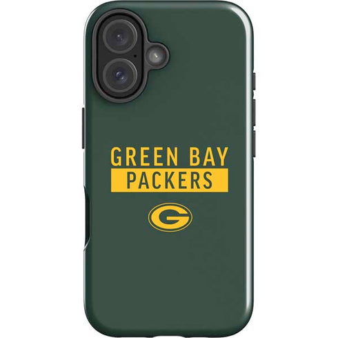 NFL Green Bay Packers Green Performance Series iPhone 16 Plus Impact Case