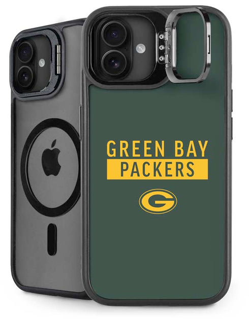 NFL Green Bay Packers Green Performance Series iPhone 16 Plus Kickstand Case