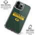 NFL Green Bay Packers Green Performance Series iPhone 16 Pro Max Clear Case