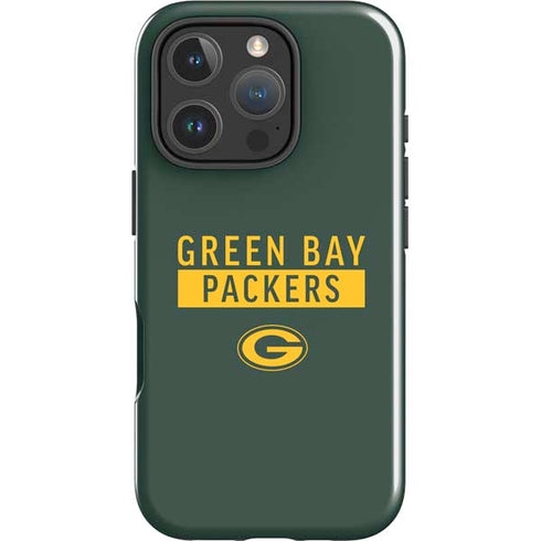 NFL Green Bay Packers Green Performance Series iPhone 16 Pro Max Impact Case