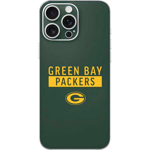 NFL Green Bay Packers Green Performance Series iPhone 16 Pro Max Skin