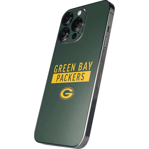 NFL Green Bay Packers Green Performance Series iPhone 16 Pro Max Skin