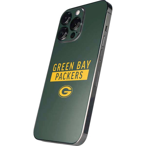 NFL Green Bay Packers Green Performance Series iPhone 16 Pro Skin