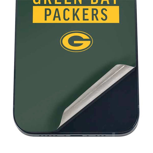 NFL Green Bay Packers Green Performance Series iPhone 16 Skin
