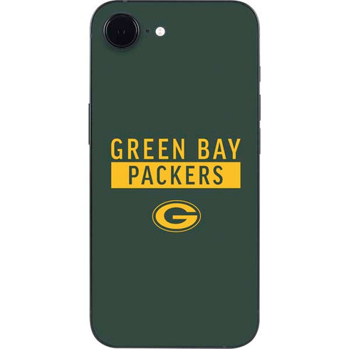 NFL Green Bay Packers Green Performance Series iPhone 16e Skin