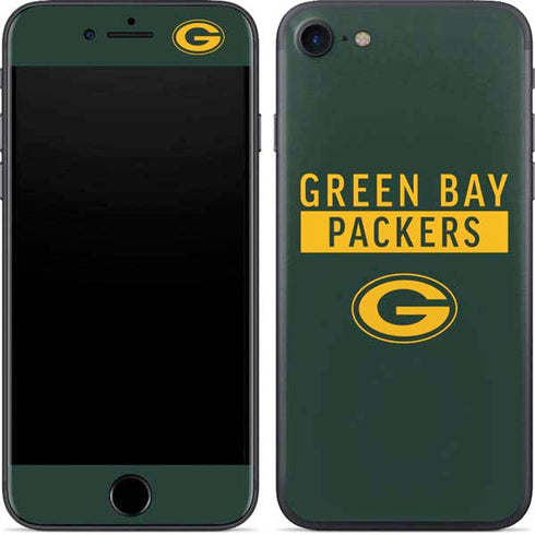 NFL Green Bay Packers Green Performance Series iPhone 8 Skin