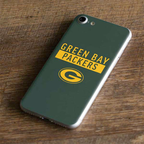 NFL Green Bay Packers Green Performance Series iPhone 8 Skin