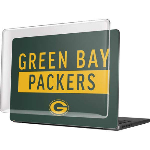 NFL Green Bay Packers Green Performance Series MacBook Pro 14in (2021-24) Case plus Skin